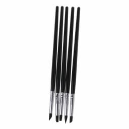 5 Styles Soft Clay Resin Smearing Sticks Epoxy Resin Coloring Daubed Silicone Pens Color Shaper Sculpting Painting Tools