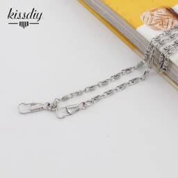 20pcs 40cm 60cm 120cm Metal Purse Chain Strap Handle Handle Replacement For Handbag Shoulder Bag 4 Color