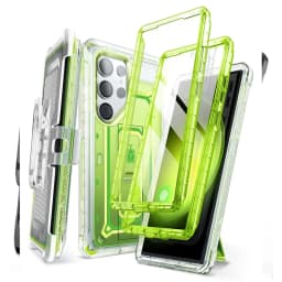 SUPCASE For Samsung Galaxy S24 Ultra Case UB Pro Full-Body Dual Layer Rugged Belt-Clip Phone Case with Built-in Screen Protector