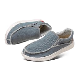 Men's Stylish Denim Slip On Loafers - Breathable Comfort for All Day Wear, Lightweight Design, No Tie, Easy to Wear and Take Off