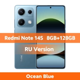 Xiaomi Redmi Note 14S Smartphone Global Version MTK Helio G99 200MP Camera 120Hz 6.67" AMOLED Display 67W 5000mAh