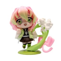 Hot sold 1-12pcs Anime Demon Slayer Model Tanjiro Kamado Nezuko cartoon figure PVC model ornament child Christmas Halloween gift