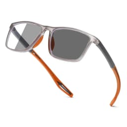 Men Ultralight Photochromic Glasses TR90 Frame Myopia Eyeglasses Women Male Vintage Color Changing Sunglasses Eyewear 0 To -4.0