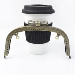 2/5Pcs Deepeel 18.5cm Embossed Bow Head Kiss Clasp Purse Frame Bags Brackets Metal Hardware Wallet Handbag Sewing Accessories