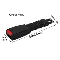 Adjustable Car Seat Belt Extender Suitable for 99% of Vehicle Models Safe Accessories 25cm 12cm 23cm 85cm Extend the Strap