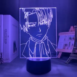 Anime Light Attack on Titan 4 Eren Yeager Figure for Bedroom Decor Night Light Kids Birthday Gift Shingeki No Kyojin 3d Lamp AOT