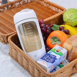 A0NC Electric Protein Shaker Bottle Bottles Shaker Bottles USB Rechargeable