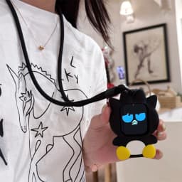 Watch Case Lanyard Silicone Protective Cute For BADBADTZ-MARU For Apple Watch S11 S10 S9 S8 SE Ultra 49MM Cartoon Holiday Gift