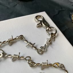 Y2k Belts Hippop Grunge Goth Punk Belts Thorns Wire Barbed Trousers Long Waist Chain Women Men Pants Jeans Accessories