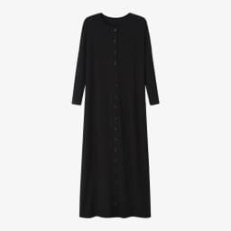 AS SS26 summer loose style button dress comfortable ribbing fabric dress o-neck lady clothes