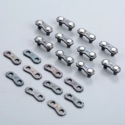 10 Sets 0.325'' Chainsaw Chain Joiner Link Repair Preset Straps For Joining 325 058 Chain Chainsaw Breaker Joiner Mending Kit