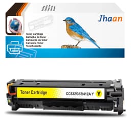 Jhaan 304A Toner Compatible with HP 304A CC530A CC531A CC532A CC533A Toner Cartridges for HP Color Laserjet CP2320 CM2320NF