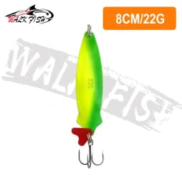 WALK FISH New 16g-28g Metal Spinner Spoon Trout Fishing Lure Hard Bait Sequins Noise Paillette Bait Hard Sequins Spinner