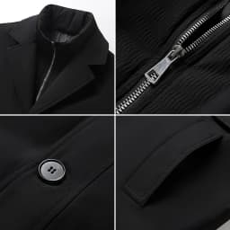 Winter Down Jacket Women Windbreaker Jacket Unisex Down Coat Warm Fake Two-Piece Two-Way Zipper Casual Loose Fit Men Winter Coat