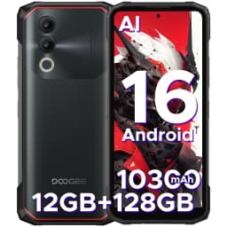 DOOGEE Blade20 X Rugged Phone 10300mAh Battery Gemini Ai 6.6" 90Hz 12GB RAM(3+9) 128GB ROM 16MP AI Main Camera Google Pay NFC Supports Smartphone