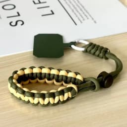 Handwoven Adjustable Mobile Phone Universal Lanyard Wrist Strap Outdoor Sports Convenient Safety Anti-drop Rope