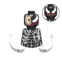 Blind Box Mini Building Blocks TV6207 Figures Big Goblin Spiderman Iron Man Venom Captain Hawk Deadpool Armor Christmas Gift Toy