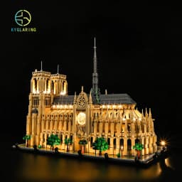 Led Light Kit For Architecture 21061 Notre-Dame de Paris Building Blocks (Only Light Kit Included)