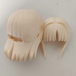 Ob11 GSC DOLL Clay white model hair doll accessories