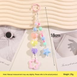 Strawberry Bag Charm Delicate Cute Key Chain 3d Pink Strawberry Key Chain Sweet Resin Key Ring For Christmas Gift Backpack