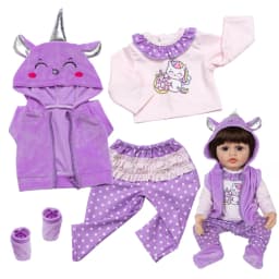 2025 New Lovely Jumpsuits For 20-22 Inch Baby Reborn Doll 50-55cm Doll Clothes And Accessories