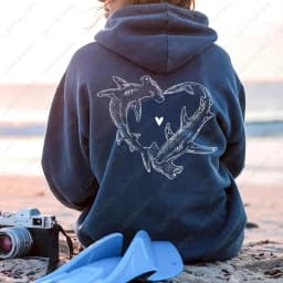Whale Fish Sea Life Hoodie Pullover for Ocean Lovers Men Women Gift Diving Coconut Beachy Girl Autumn Fashion Sweatshirt Gifts