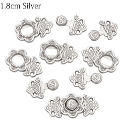 5Pcs Mini Buttons Flower Doll Belt Buckle DIY Waistband Shoes Buckles Doll Bags Clothes DIY Dress Decor Dolls Sewing Accessories