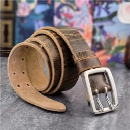 3.8CM Double Pin Stainless Steel Belt Buckle Thick Leather Belt Men Luxury Men's Belt Ceinture Men's Leather Belt Wide SBT0017