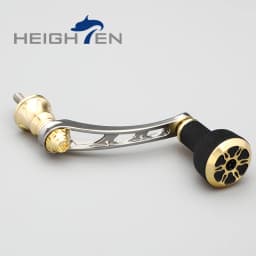 HEIGHTEN 56mm Reel Handle (With 24mm TPE Knob) for Shimano Twin Power Daiwa Certate LT Spinning Reel