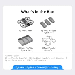 DJI NEO 2 Drones 4K With Camera Palm Takeoff & Landing Gesture Control Smooth Reliable Tracking Lightweight Foldable Mini Neo 2 DJI Drone All-Around Safety & Flexible Flight