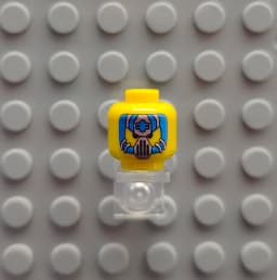 Kury Toys DIY MOC For 3626 1# 1pcs printed parts Single side Building block parts for brick toys