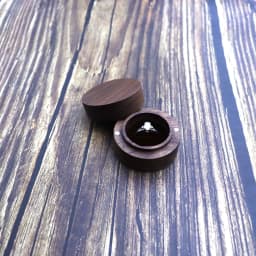 Wood Engagement Ring Box for Proposal - Wood Ring Box - Small Engagement Ring Box - Ring Holder