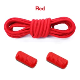 1Pair Round Elastic Laces No Tie Shoelaces Metal Capsule Buckle Shoelace Without Ties Sneakers Basketball Laces Shoe Accessories
