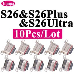 10Pcs Original Charging Port For Samsung S26 S25 S24 23 Ultra S22 S21 Plus S25 FE A34 A52 A53 A54 A56 Charger Connector Dock