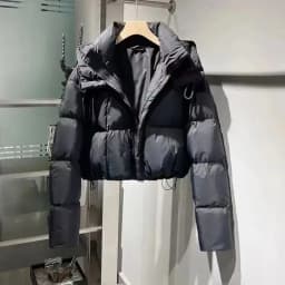 Women's Down Cotton Padded Jacket 2025 Casual Versatile Fashion Female Winter Parka Coat Simple High-End Short Ladies Outerwear