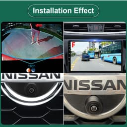 GreenYi Car Front View Camera for Nissan Qashqai J10 J11 Pathfinder R51 Tiida March Patrol X-trail T30 370z Teana Sylphy Sentra