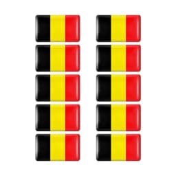 10pcs Epoxy Italy Flags Sticker Car Interior Decoration Decal for Fiat 500 Abarth Punto Panda Tipo Bravo Stilo Coupe Doblo Badge