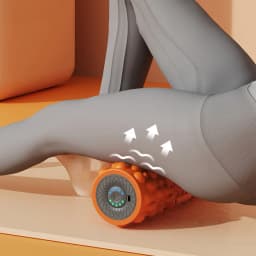 Electric Vibrating Foam Roller Yoga Column Rechargeable Massage Column 5 Modes Exercise Roller for Bodybuilding