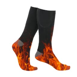Electric Heated Socks (No Battery) 3 Level Temperature Winter Warm Thermal Socks Cold-Proof Washable for Cycling Camping Skating