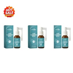 Respiratory Support Spray for Airway Clearance & Breathing Ease Natural Lung Detox Supplement Eucalyptus & Menthol Formula 30ml