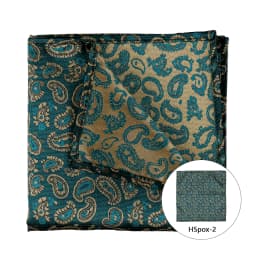 Pocket Square Man Multicolor Dot Paisley Wedding Handkerchief Jacquare Woven Hanky Men Classic Pocket Accessories Gifts Handker