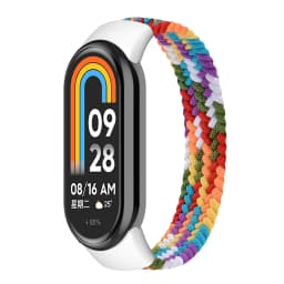 Braided band for Mi Band 10/9/8/7/6/5/4 Strap accessories Elastic Nylon Replacement belt bracelet correa for Xiaomi Miband 8 NFC