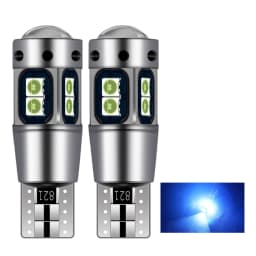 ASLENT 2PCS High Quality T10 W5W 168 192 Led Tail Light 3030 10smd 12V Car Led Auto Lamp CANBUS NO Error Car Marker Parking Bulb