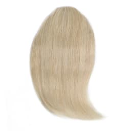 Human Hair Bangs Clip-In Hair Extension for Women 8inch 20g Front 3 clips in Straight Remy Natural Human Hair Fringe All Colors