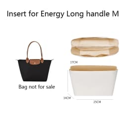 Bag Organizer Insert For Longchamp Energy Small Medium Mini Dupont Paper Support Insert Inner Bag Accessories