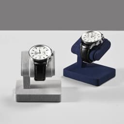 Oirlv Wrist Watch Display Stand Microfiber Watch Storage Rack Necklace Bracelet Organizer Rack Bangle Watch Holder Showcase Rack