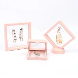 Jewelry Display Elastic Box Transparent PE Film Ring Earring Case Bracelet Necklace Storage Box Non-oxidized for Jewelry 1 Pcs