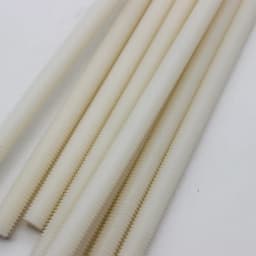 Plastic Nylon Threaded Rods Bars Studding M4 M5 M6 M8 M10 M12 M16 M20 M22 M24 M27 M30 M36 M40