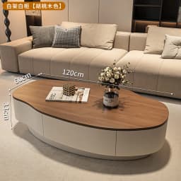Italian Elegant Coffee Table Trendy Classic Premium Beautiful Coffee Table Modern Minimalist Mobilier Maison Home Furniture