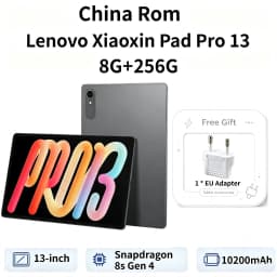 CN ROM Lenovo Xiaoxin Pad Pro 13 2026 Snapdragon 8s Gen 4 LCD Screen 2.4K 3504*2190 Resolution 13'' 144Hz 10200mAh 45W TB376FC